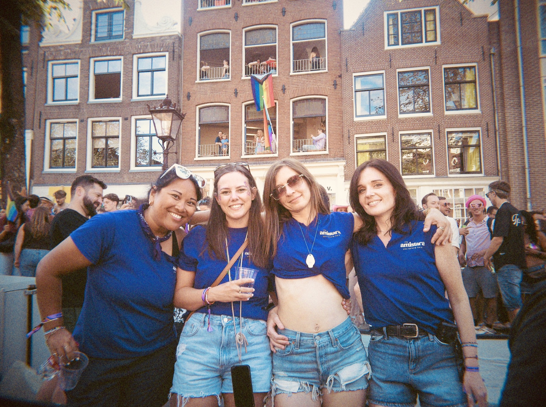 Amistara friends at Amsterdam Pride